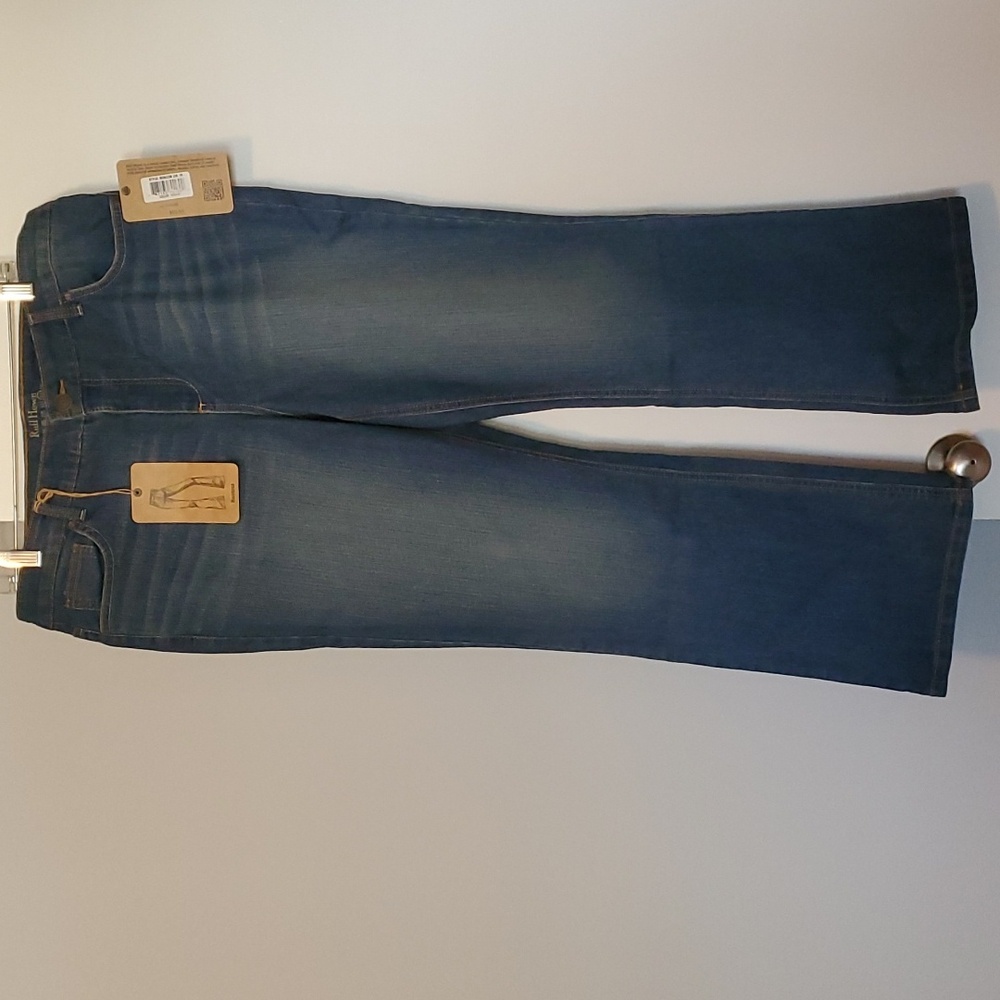 BRAND NEW WITH TAGS Women's 16 Short Ruff Hewn Bootcut jeans